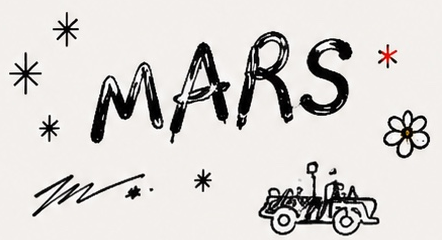MARS 로고 두들 그래픽